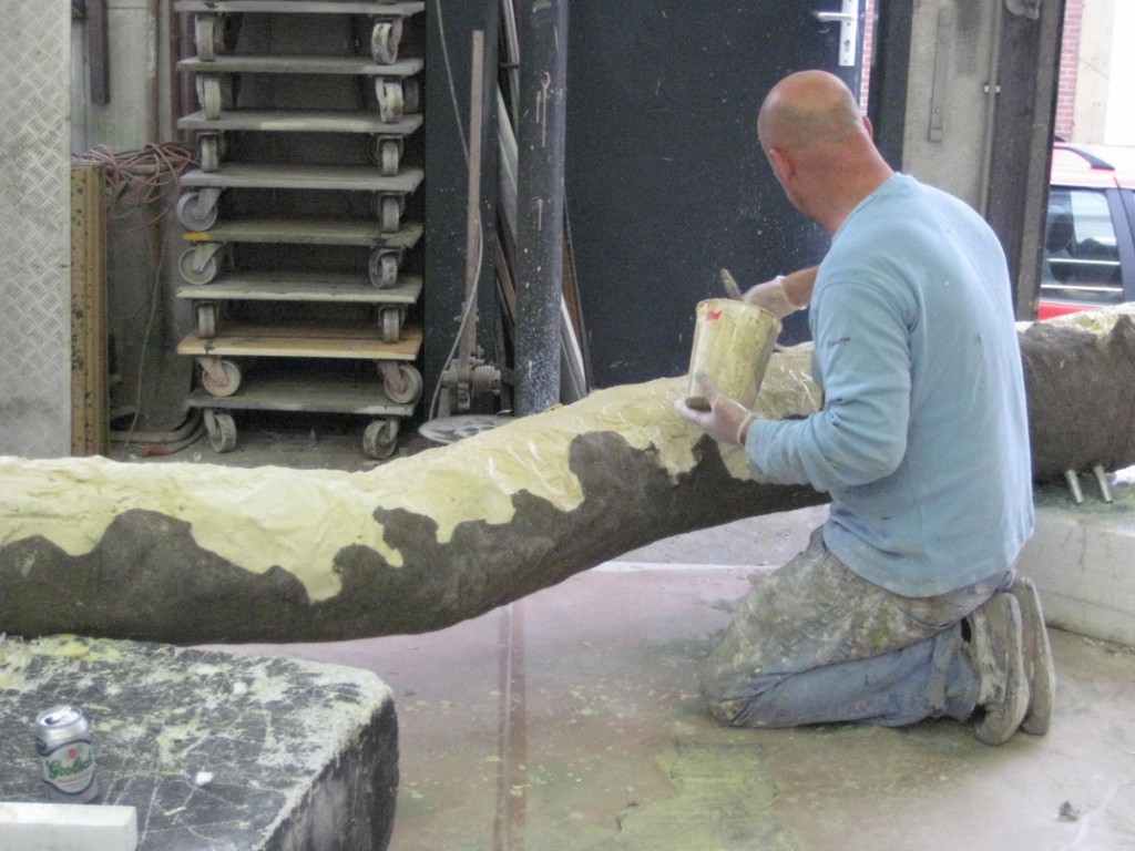 Theatervoorstelling-plataan-decor in wording